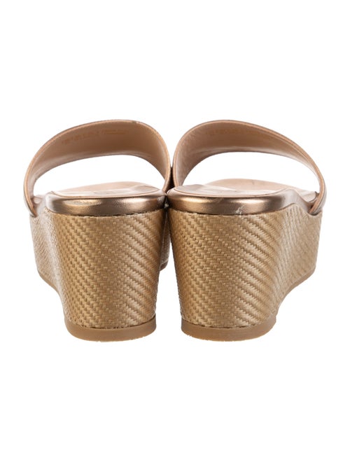 Stuart Weitzman Leather Slides
