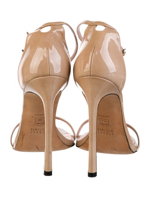 Stuart Weitzman Patent Leather Sandals