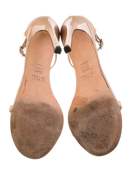 Stuart Weitzman Patent Leather Sandals