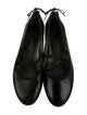 Stuart Weitzman Leather Bow Accents Ballet Flats