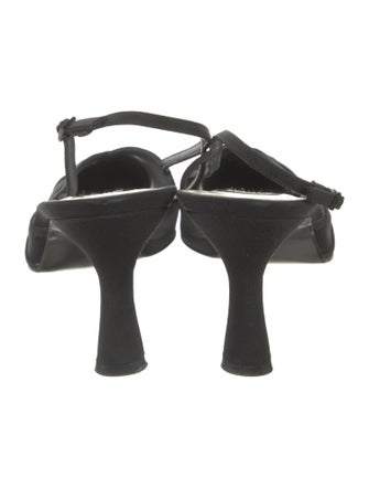 Stuart Weitzman Mesh Slingback Pumps