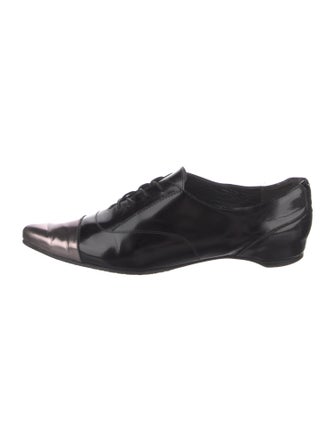 Stuart Weitzman Patent Leather Oxfords
