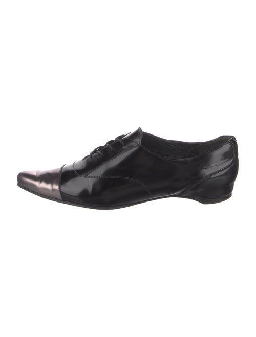 Stuart Weitzman Patent Leather Oxfords