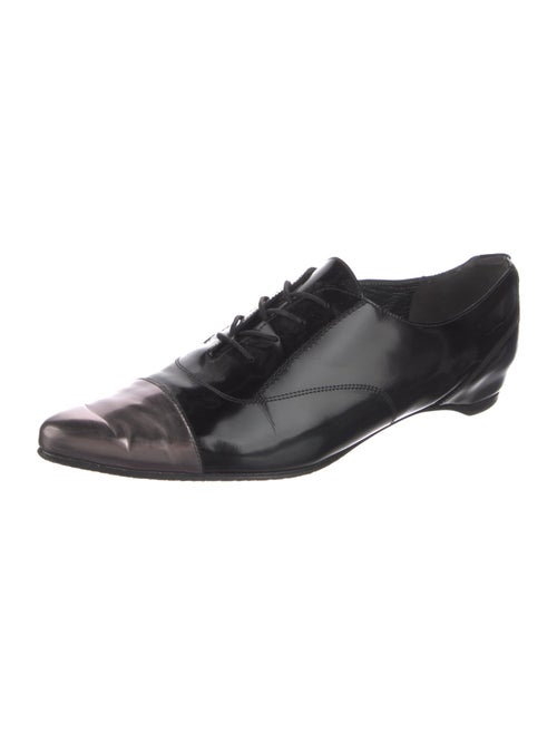 Stuart Weitzman Patent Leather Oxfords