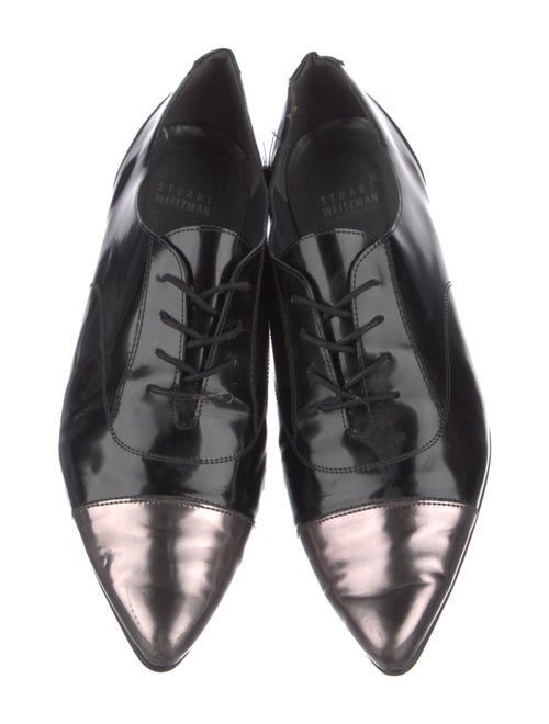 Stuart Weitzman Patent Leather Oxfords