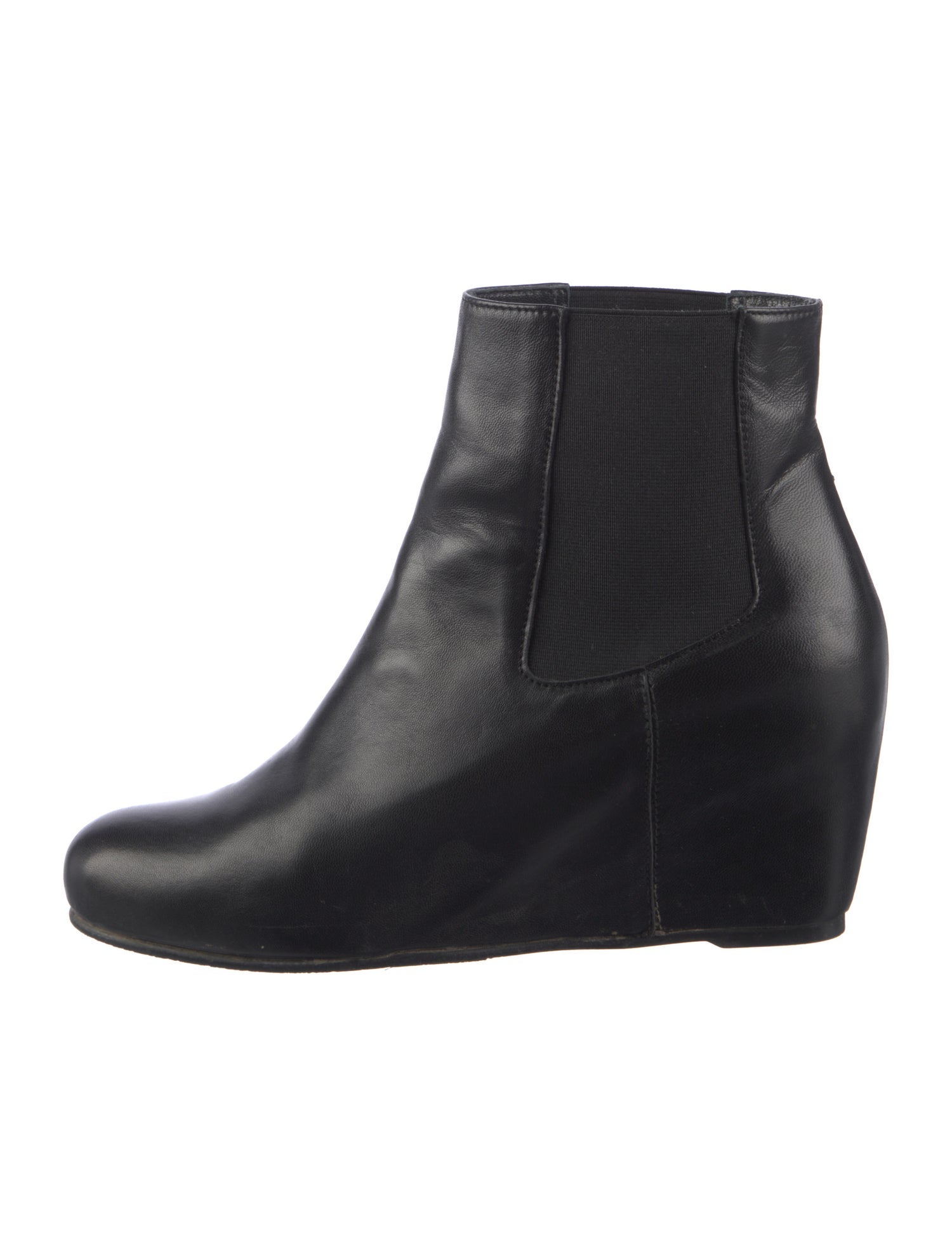 Stuart Weitzman Leather Chelsea Boots