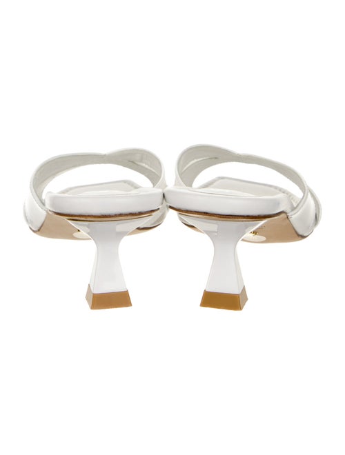 Stuart Weitzman Patent Leather Slides