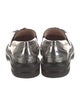 Stuart Weitzman Patent Leather Tassel Accents Loafers