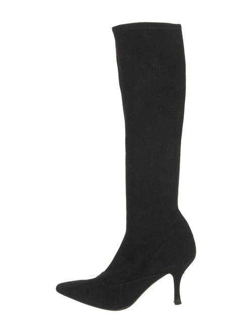 Stuart Weitzman Suede Sock Boots