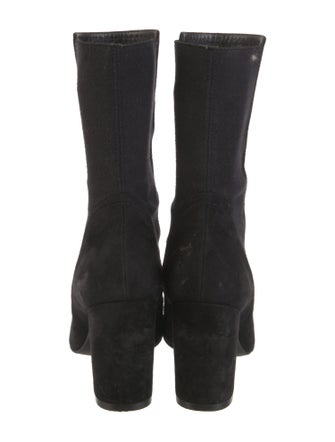 Stuart Weitzman Suede Sock Boots