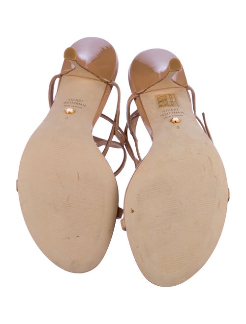 Stuart Weitzman Patent Leather Sandals