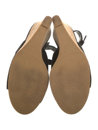 Stuart Weitzman Suede Slingback Sandals