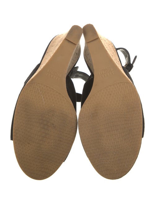 Stuart Weitzman Suede Slingback Sandals