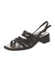 Stuart Weitzman Leather Slingback Sandals