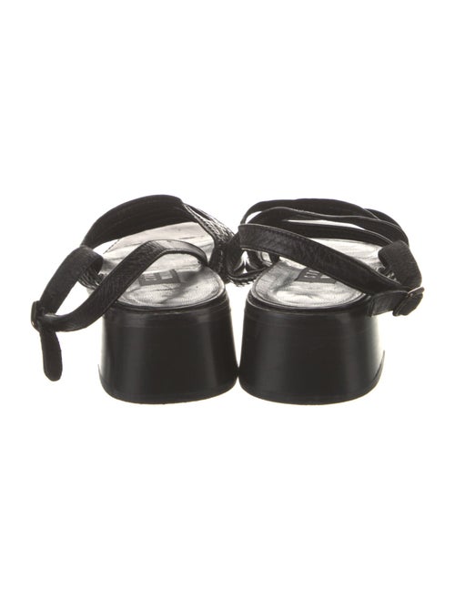 Stuart Weitzman Leather Slingback Sandals