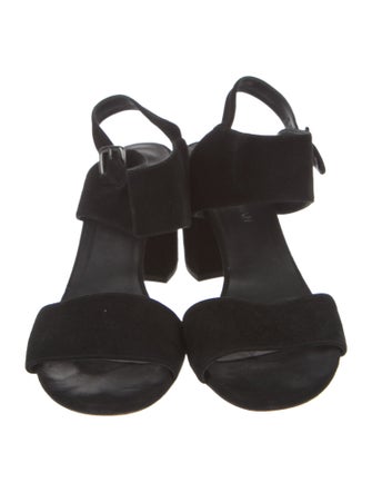 Stuart Weitzman Suede Slingback Sandals