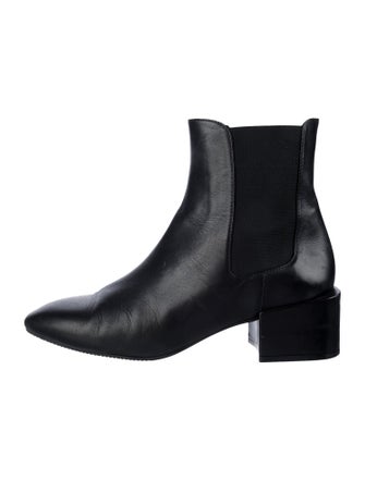 Stuart Weitzman Leather Chelsea Boots