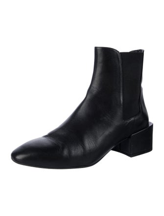 Stuart Weitzman Leather Chelsea Boots