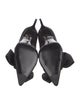 Stuart Weitzman Satin Bow Accents Pumps