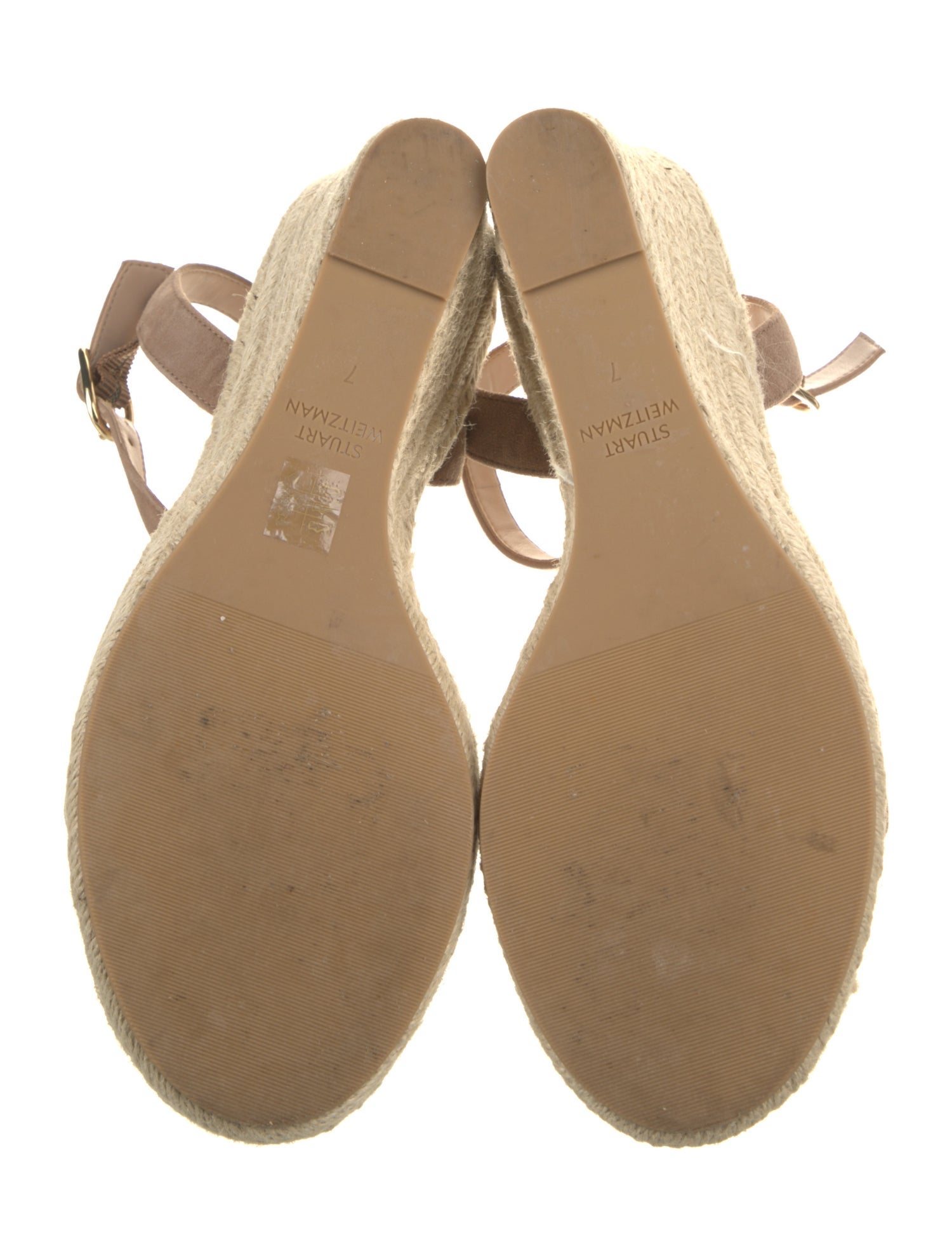 Stuart Weitzman Suede Espadrilles