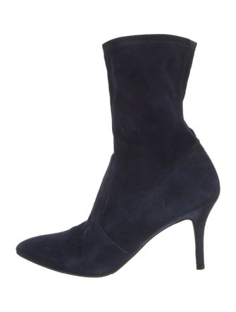 Stuart Weitzman Suede Sock Boots