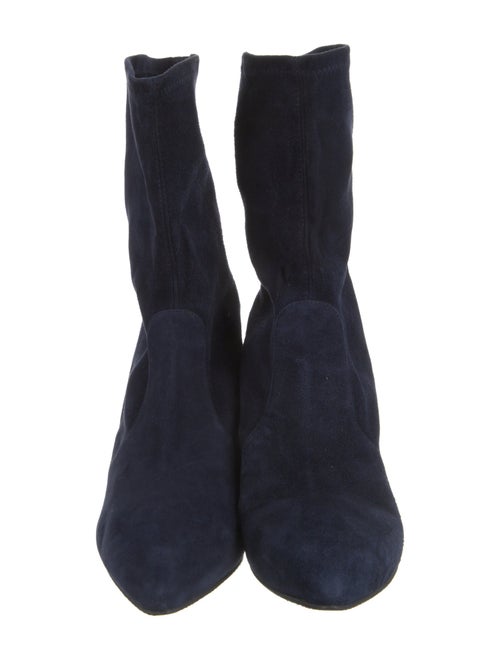 Stuart Weitzman Suede Sock Boots
