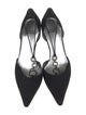 Stuart Weitzman Crystal Embellishments T-Strap Pumps