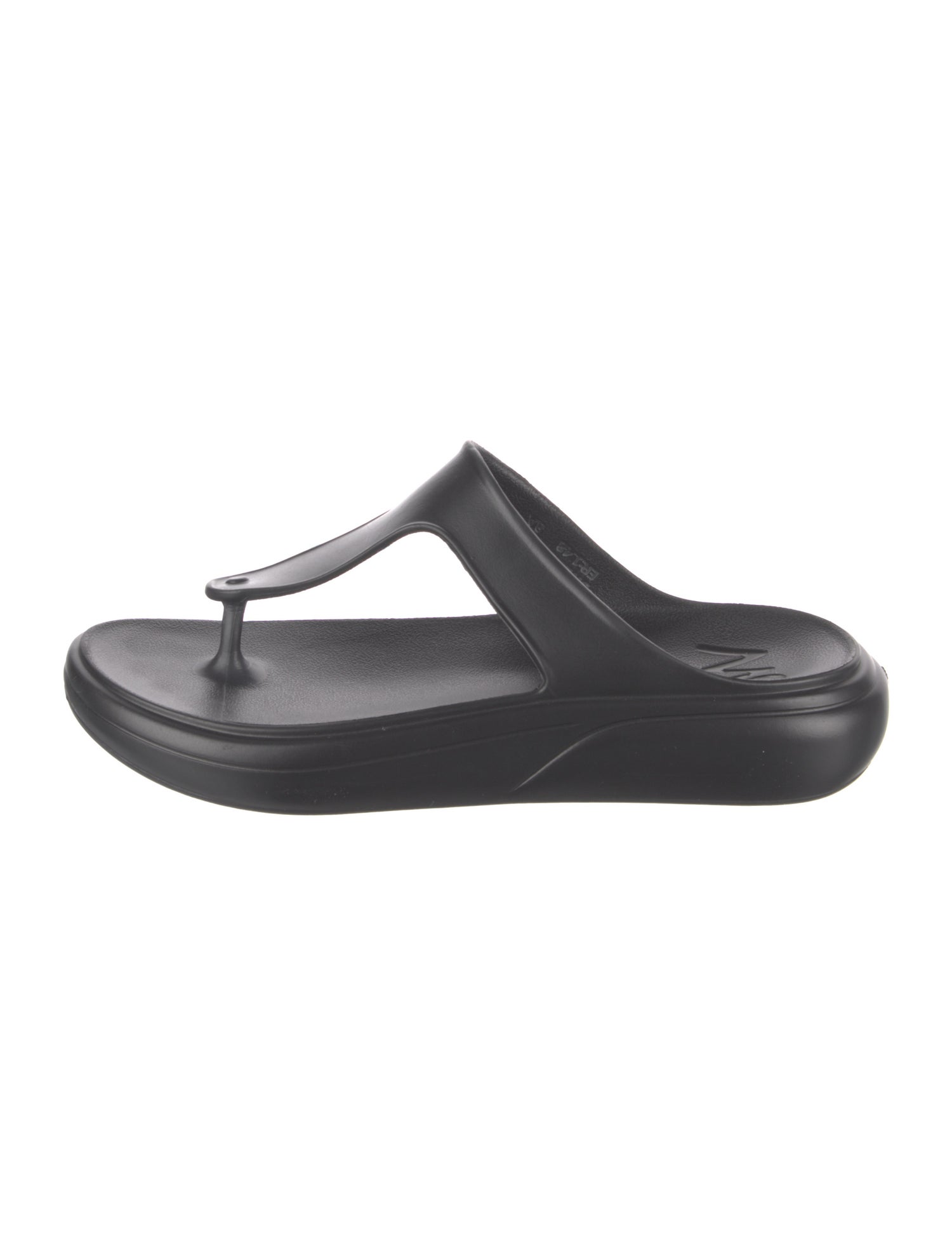 Stuart Weitzman Rubber T-Strap Sandals
