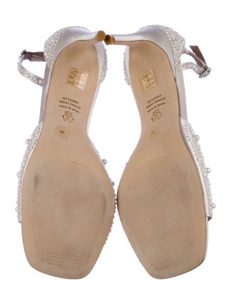 Stuart Weitzman Satin Sandals