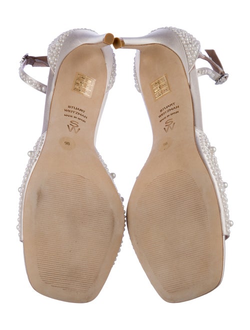 Stuart Weitzman Satin Sandals