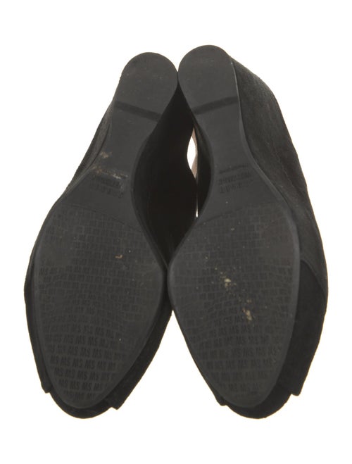 Stuart Weitzman Suede Cutout Accent Slingback Pumps