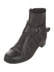 Stuart Weitzman Leather Moto Boots