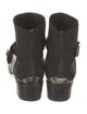 Stuart Weitzman Leather Moto Boots