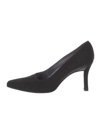 Stuart Weitzman Canvas Pumps