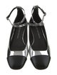 Stuart Weitzman Patent Leather Colorblock Pattern Flats