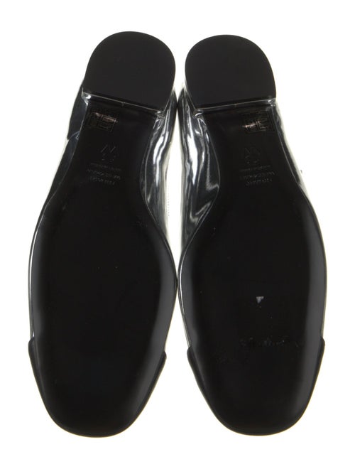 Stuart Weitzman Patent Leather Colorblock Pattern Flats