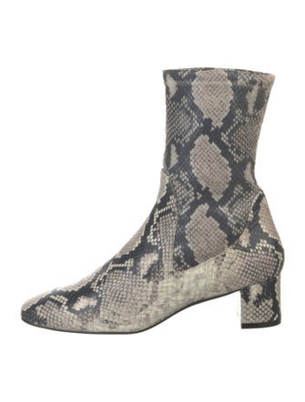 Stuart Weitzman Animal Print Boots
