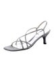 Stuart Weitzman Satin Slingback Sandals