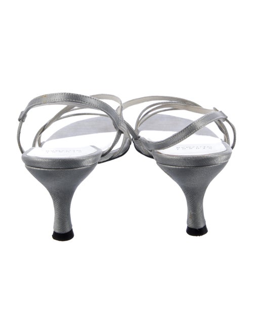 Stuart Weitzman Satin Slingback Sandals