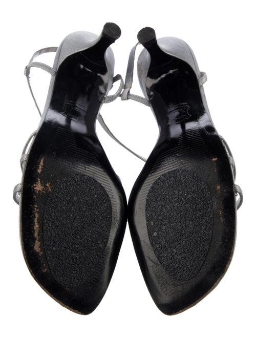 Stuart Weitzman Satin Slingback Sandals