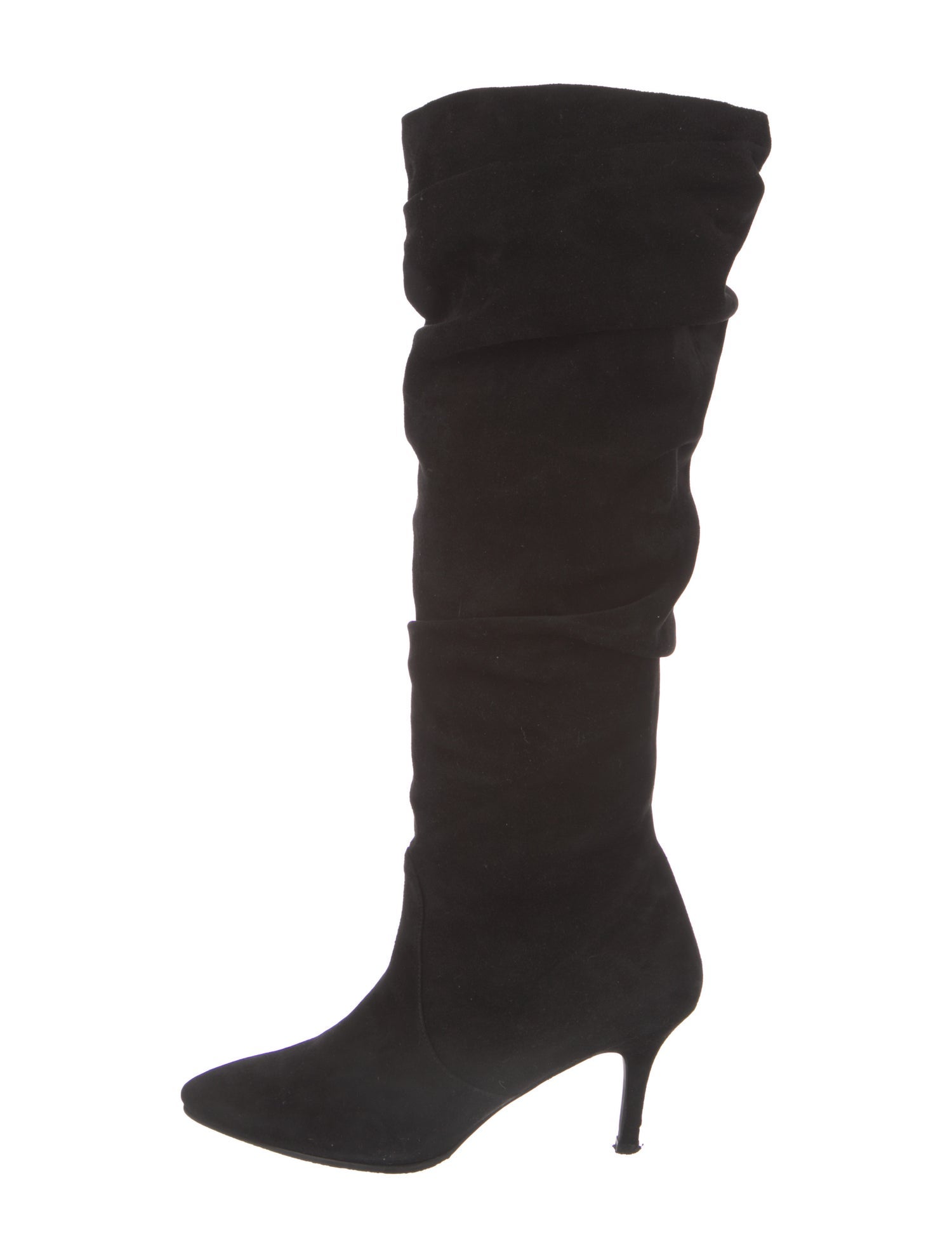 Stuart Weitzman Suede Slouch Boots
