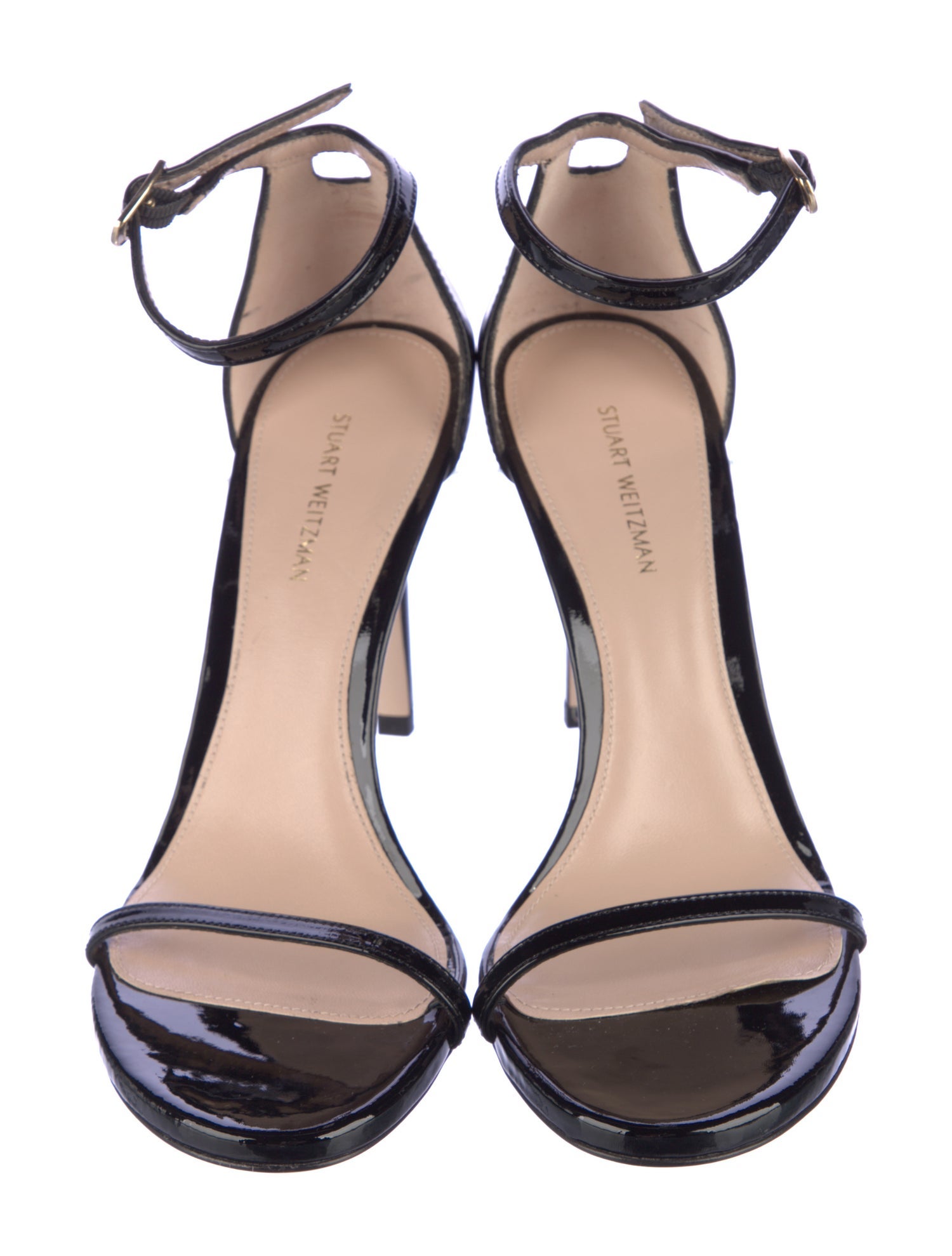 Stuart Weitzman Patent Leather Sandals