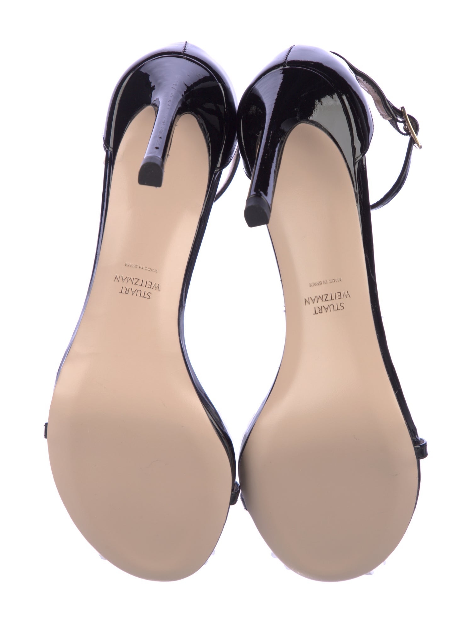 Stuart Weitzman Patent Leather Sandals