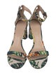 Stuart Weitzman Printed Sandals