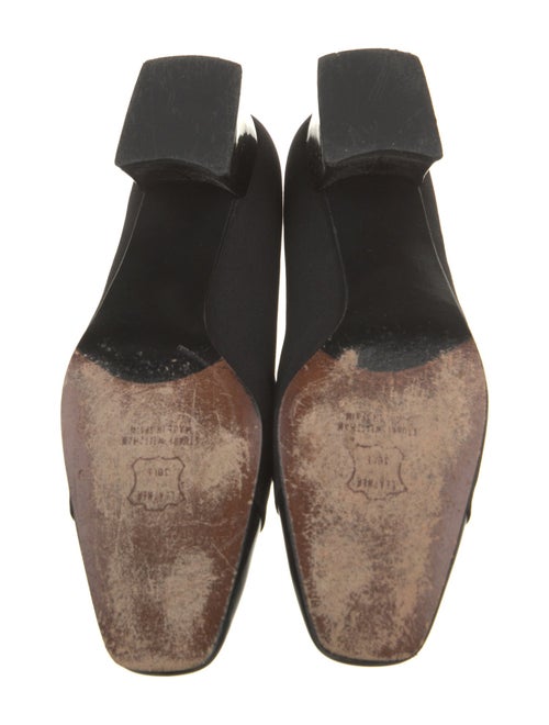 Stuart Weitzman Leather Trim Embellishment Flats