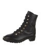 Stuart Weitzman Leather Combat Boots