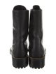 Stuart Weitzman Leather Combat Boots