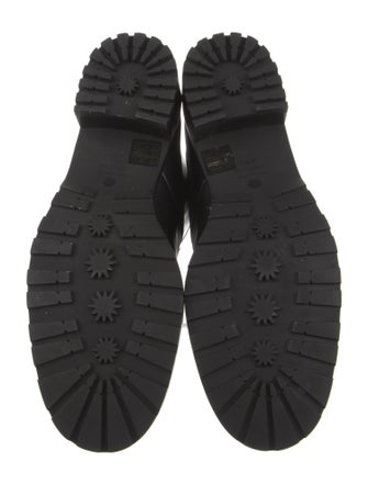 Stuart Weitzman Leather Combat Boots