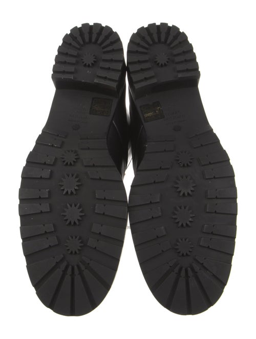 Stuart Weitzman Leather Combat Boots