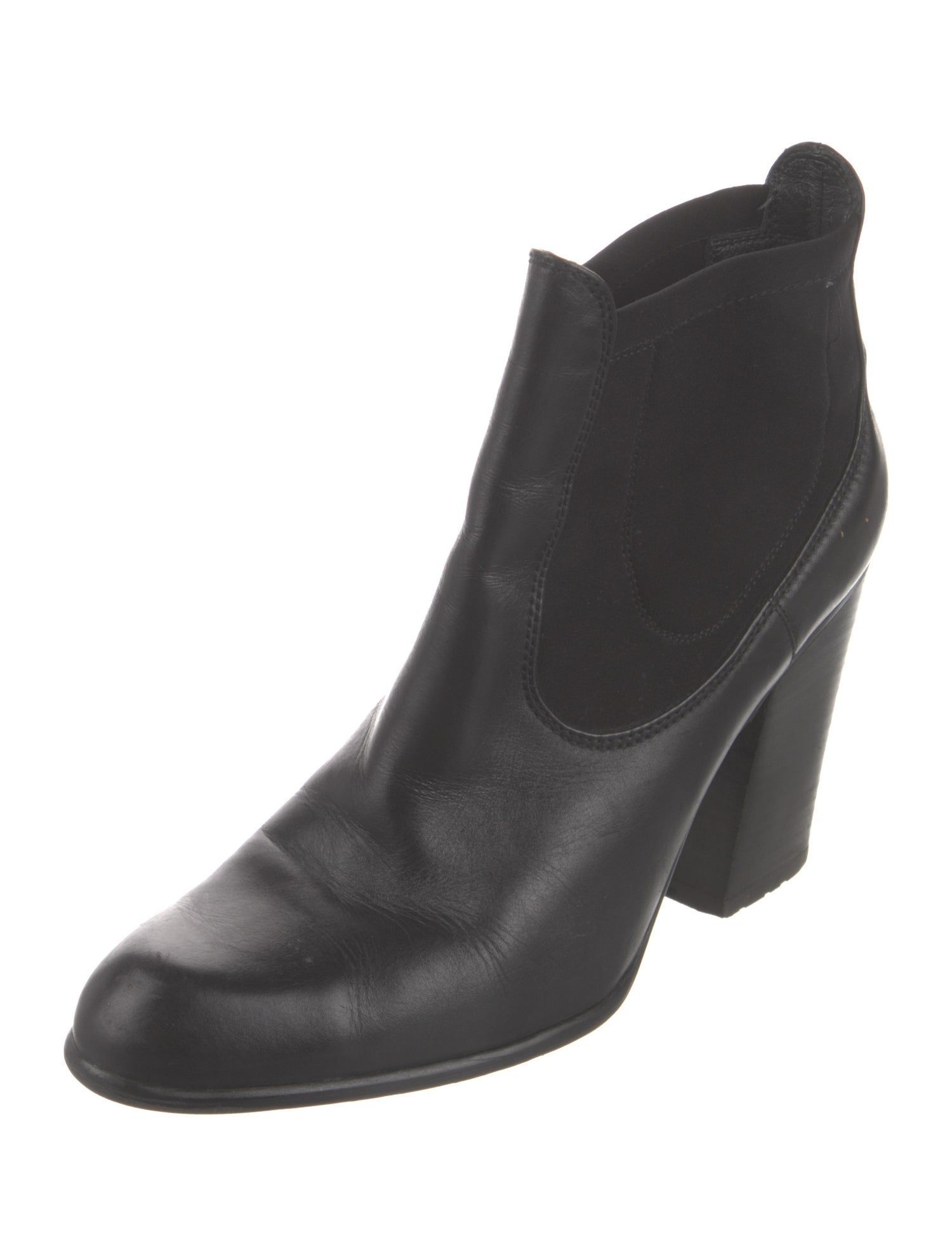 Stuart Weitzman Leather Chelsea Boots